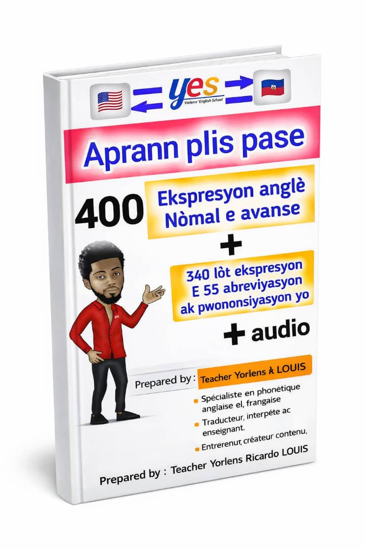 Book 5 — Aprann Plis Pase 400 Ekspresyon Anglè Nòmal e Avanse book cover