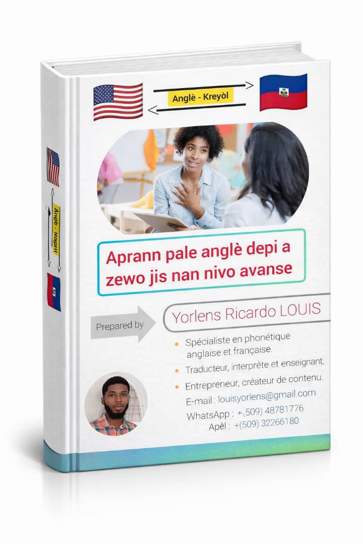 Book 1 — Aprann Pale Anglè Depi a Zewo Jis nan Nivo Avanse book cover